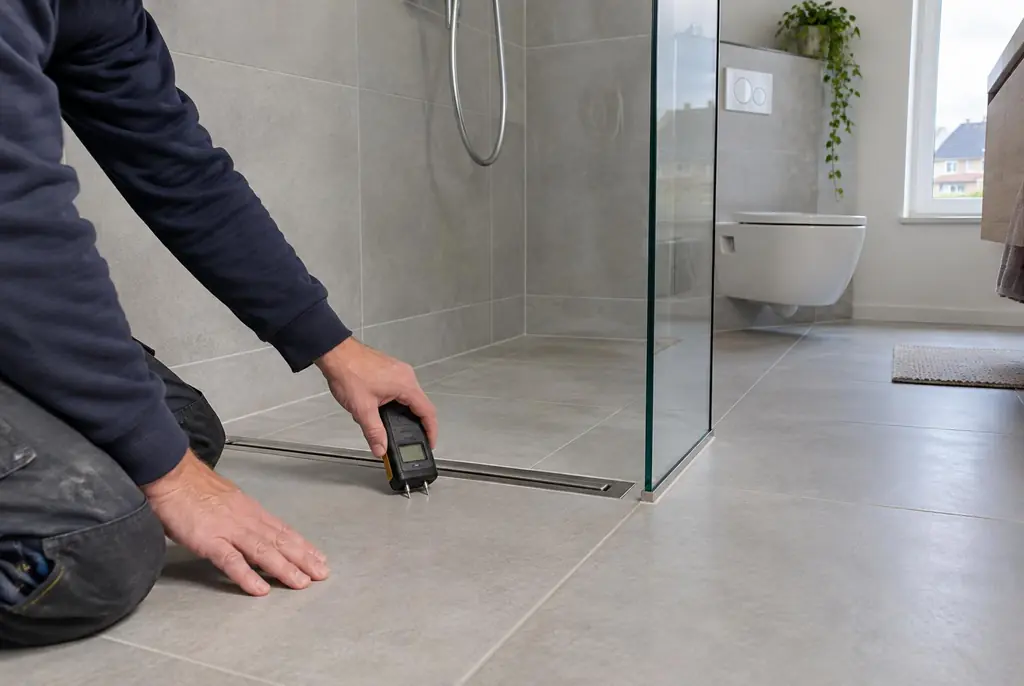 Lekdetectie Hoorn – badkamer in een nieuwbouwwoning